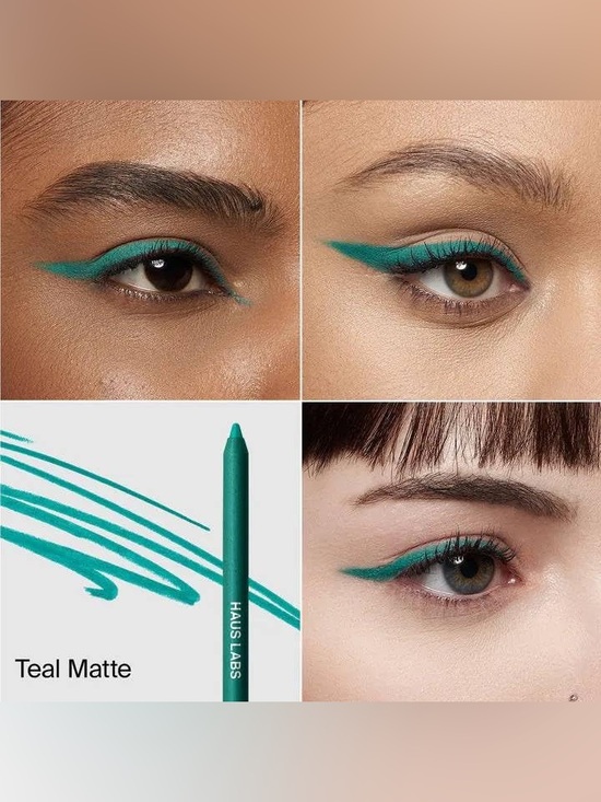 Haus Labs By Lady Gaga Other - Haus Labs By Lady Gaga Teal Matte Eyeliner Pencil - Vibrant Teal